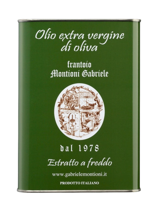 Montioni "Delicate" Extra Virgin Olive Oil 3 Litre